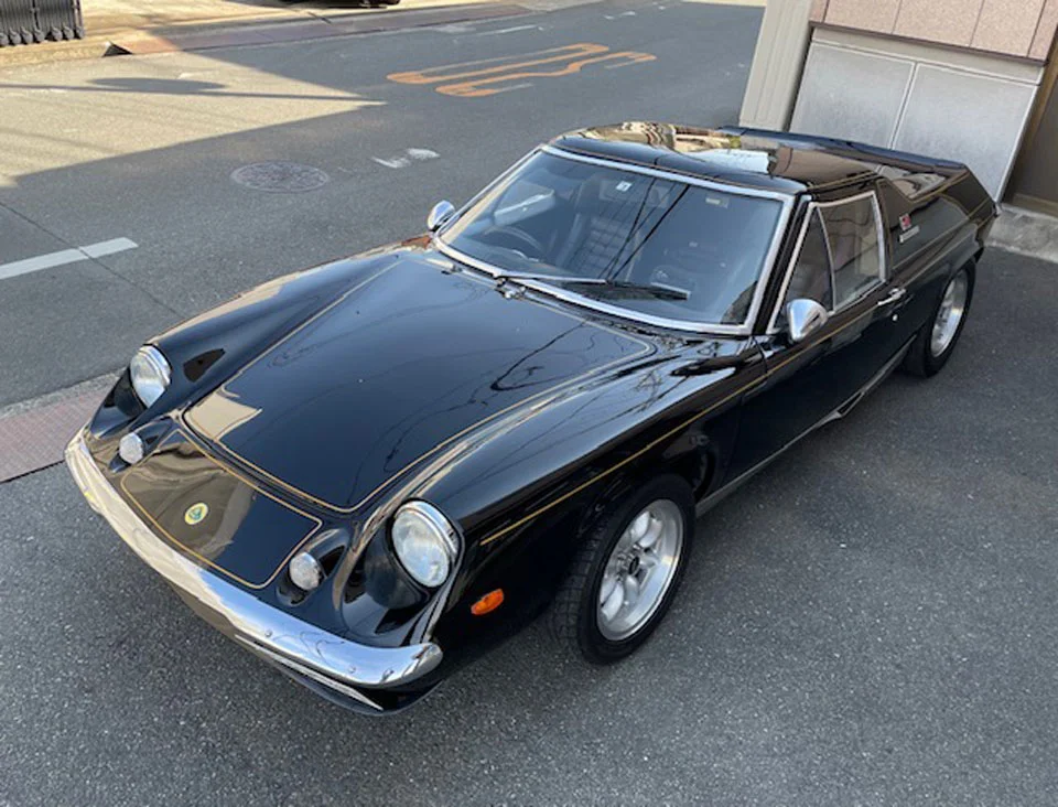 ‘72ロータスヨーロッパスペシャルブラックJPSカラー右ハンドルクーラー付き