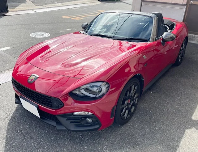 ‘17 アバルト124スパイダー