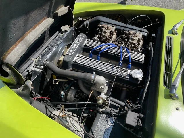 ‘71ロータスエラン スプリント DHC（オープン）右ハンドル ピスタチオグリーン