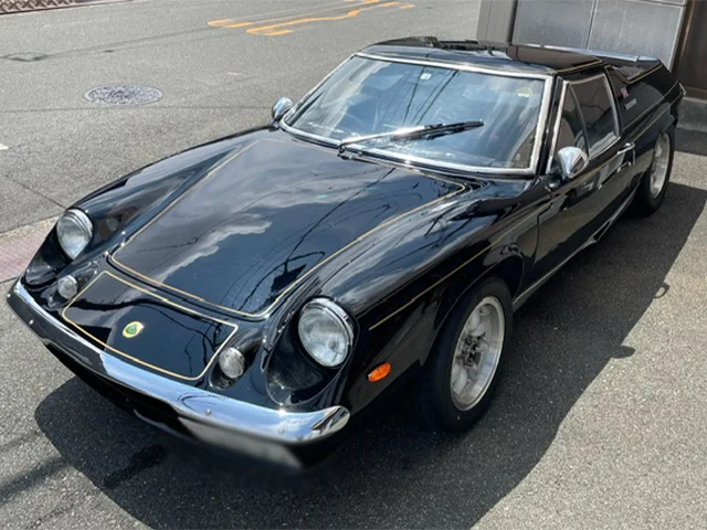 ‘72ロータスヨーロッパスペシャルブラックJPS右ハンドル クーラー付