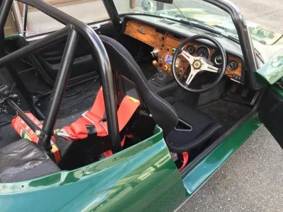 68ロータスエラン S3 S/E DHC（オープン）サーキット専用車両 右ハンドル ブリティッシュレーシンググリーン