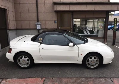 91ロータスエラン（M100）右ハンドル モナコホワイト