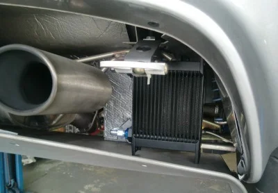 空冷ミッションオイルクーラー電動ポンプキット